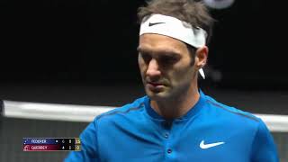 Federer Querrey [upl. by Nivloc]