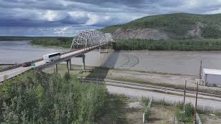 Nenana and motorcoach Parks Hwy Alaska [upl. by Austine]