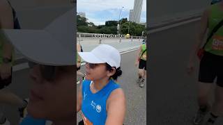 Singapore Marathon  SCSM2024 video highlights  first race in my life [upl. by Ardnad317]