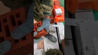 Работа с кирпичом Working with bricks [upl. by Holtz]