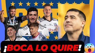 ¿CORTADO DE COLO COLO A BOCA JUNIOR ROMAN RIQUELME EN BUSCA DE OTRO JUGADOR DEL ALBO [upl. by Nazario682]