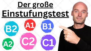 Wie gut ist dein Deutsch wirklich  Teste es jetzt  Einstufungstest Deutsch [upl. by Sidras]