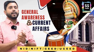 General knowledge and Current Affairs Topics for NIFT NID UCEED Entrance Exam [upl. by Esiom512]