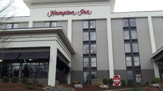 Hotel Tour Hampton Inn on Tunnel Road in Asheville NC with Andrea Coon D [upl. by Crista99]