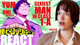 Tenya Iida is SO FINE BNHA MY HERO ACADEMIA Reaction  S1 Ep24 [upl. by Tekcirk]