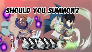 SHOULD YOU SUMMON FOR THE NEW GOLDEN DAWN YUNO amp LANGRIS  Black Clover Mobile [upl. by Margarethe207]