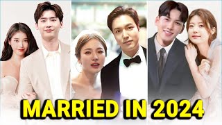 Top 10 Korean Couples to Get Married in 2024  Ji Chang Wook  Lee Min Ho  Lee Jong Suk [upl. by Stephie914]