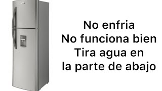 Por qué mi refrigerador MABE NO ENFRÍA ABAJO [upl. by Freddie]