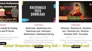 9xmovies  Download latest HD movies from new link eexchnet  9xmovies in  9xmovies win [upl. by Lucio]