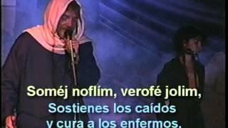 BARUJ ATA ADONAI  BENDITO ERES TU ADONAI  KARAOKE  ELIOR CYMBLER COM [upl. by Novanod]