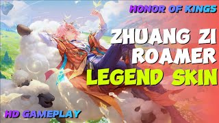 Honor of Kings BEST Legend Skin Yet 4K GAMEPLAY of Zhuangzi [upl. by Conger]