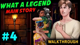 WHAT A LEGEND MAIN STORY WALKTHROUGH PART 4 🔥 WHAT A LEGEND NEW UPDATE FULL GAMEPLAY [upl. by Cele]