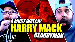 HARRY MACK amp BEARDYMAN A legendary experience in Freestyling and Beatboxing REACTION [upl. by Areis]