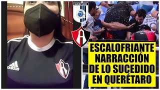 ESCALOFRIANTE NARRACIÓN de miembro de la BARRA del ATLAS La seguridad estuvo AUSENTE  Exclusivos [upl. by Ayna131]