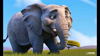 An elephant birthday story cartoonkidscartoonforkids [upl. by Batista]