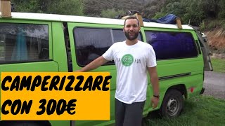 Come ho camperizzato un van con 300 euro  ep1 [upl. by Coreen]