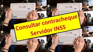 Consultar contracheque Servidor INSS [upl. by Encratia]