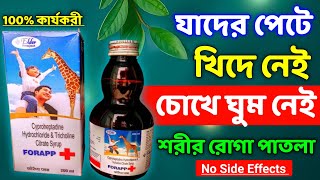 Forapp Plus Syrup Review In Bengali [upl. by Weidar]