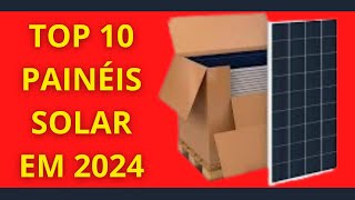 Top 10 Melhores PAINÉIS SOLARES em 2024 as melhores marcas [upl. by Lasala]