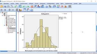 Normalverteilung mit SPSS Test auf Normalverteilung 4 Vorlesung [upl. by Notse388]