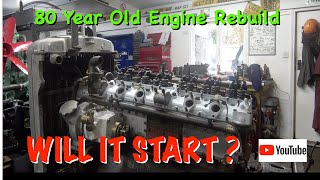 WILL IT START   80 YEAR OLD ENGINE [upl. by Navonod198]