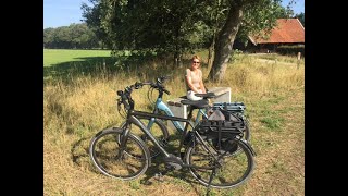 Fietsen vanuit Ootmarsum naar Lage en Neuenhaus Radfahren von Ootmarsum nach Neuenhaus 59 km [upl. by Elata]