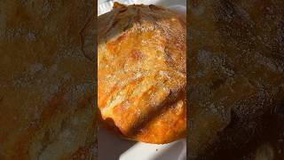 NO KNEAD NO EFFORT CHEDDAR Bread 🥖 with a crunchy crust 🤤 nokneadbread bread breadrecipe [upl. by Eidroj]