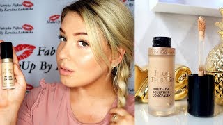 Najlepiej kryjący korektorNOWOŚĆ Too Faced Born This WayMulti Use Sculpting Concealer [upl. by Ytsim]