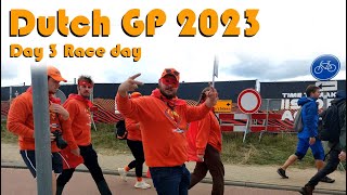 Zandvoort Dutch GP 2023 Day 3 Orange army gearing up for Max Verstappen 🌊start your engines😊 [upl. by Jerold794]