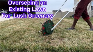 Lawn Makeover StepbyStep Guide to Overseeding for a Greener Yard [upl. by Russi799]