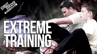 Extreme Football Skills Training and Nike Product Test  Street Soccer International [upl. by Nawrocki295]