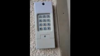 How to Reset Clicker Garage Door Opener Keypad [upl. by Coreen110]