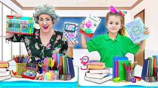 Bonnie Plays the Back to School Supplies Switch Up Challenge [upl. by Idden]