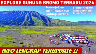 PESONA GUNUNG BROMO TERBARU 2024‼️ PASIR BERBISIK PADANG SAVANA KAWAH BROMO BUKIT TELETUBBIES‼️ [upl. by Cristabel]