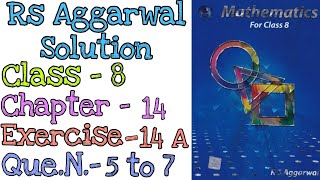 Polygons  Class 8 Exercise 14A Question 567  Rs Aggarwal  mdsirmaths [upl. by Eecyac437]