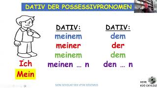 A2  LEKTION 24  DATIV DER POSSESSIVPRONOMEN [upl. by Nyliac]