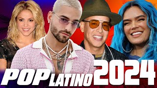 Musica 2024 Los Mas Nuevo  Pop Latino 2024  Mix Canciones Reggaeton 2024 [upl. by Ainolopa967]