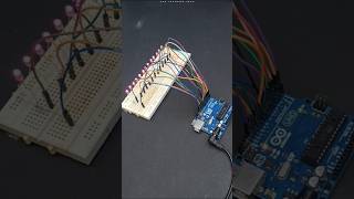 9 effects LED CHASING lights Using Arduino raminventedtech arduino ledlights [upl. by Serrell5]