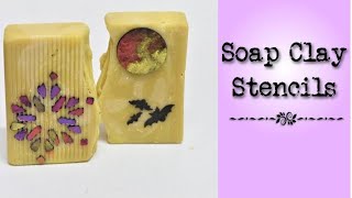 How to stencil soap with soap clay  dough [upl. by Falzetta549]