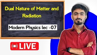 Modern physics Dual Nature of Matter and Radiation prakash vaidhut prabhav ke niyam [upl. by Grigson]