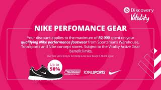 Vitality Active Gear – Fitness Device and Nike performance gear [upl. by Ahtnamas]