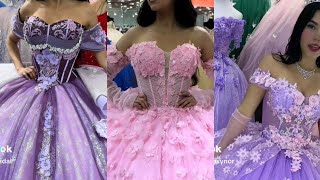 Cute quince dresses tiktok complications [upl. by Asamot]