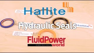 A look at the complex wide variety of hydraulic seals from Hallite [upl. by Rehsu118]