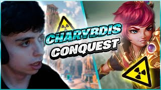 CHARYBDIS ADC  COMO SE NOTA EL BUFF🥵  TottiGR  SMITE MASTER RANKED CONQUEST SEASON 11 [upl. by Droc545]