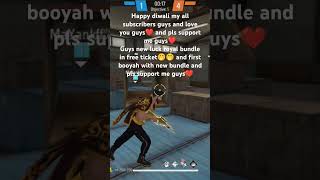 Happy diwali my all subscribers and pls support me guys❤ and very interesting vediofreefire shorts [upl. by Missie]