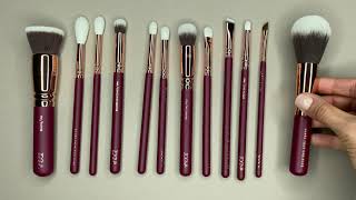 Zoeva Brush Vault Share Your Radiance  meditative unpacking [upl. by Yrhcaz]