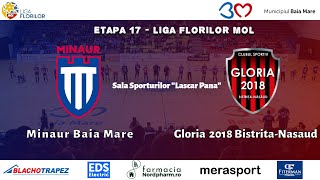 Minaur Baia Mare  CS Gloria 2018 BistritaNasaud  Liga Florilor MOL  etapa 17  handbal feminin [upl. by Deron64]