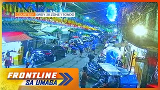 Rambol ng ilang kalalakihan sa mismong pista ng Sto Niño sa Tondo sapul sa CCTV [upl. by Eleonore906]