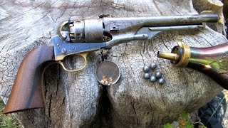 Loading the 1860 Army Revolver [upl. by Zina]