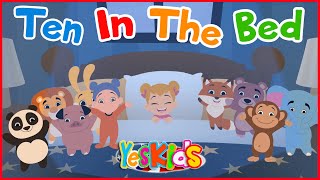 Ten in the Bed  Nursery Rhymes amp Kids Songs [upl. by Shel811]